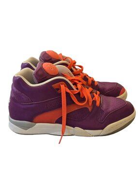 Reebok Pump  Women's Size 9 Purple  Orange Basketball Sneakers Shoe Retro 2010